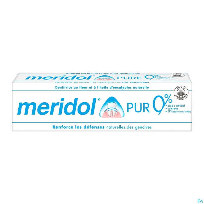 Meridol dentifrice pur    75ml