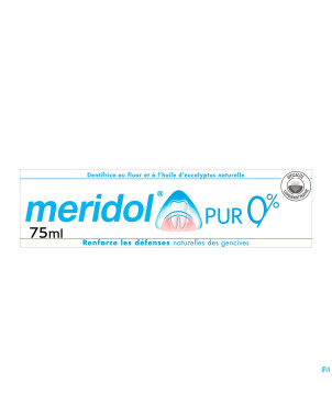 Meridol dentifrice pur    75ml