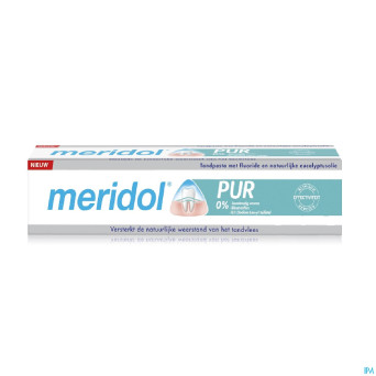 Meridol dentifrice pur    75ml