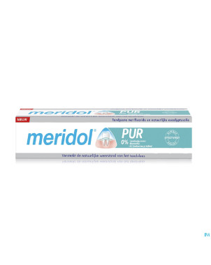 Meridol dentifrice pur    75ml