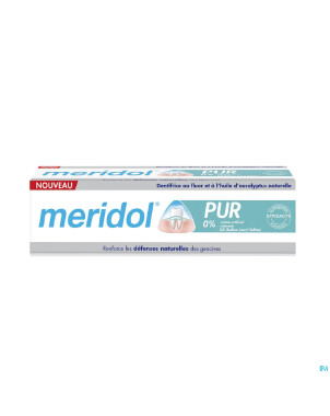 Meridol dentifrice pur    75ml