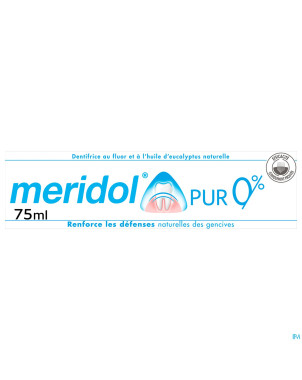 Meridol dentifrice pur    75ml