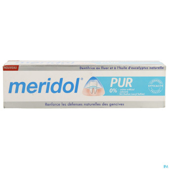 Meridol dentifrice pur    75ml