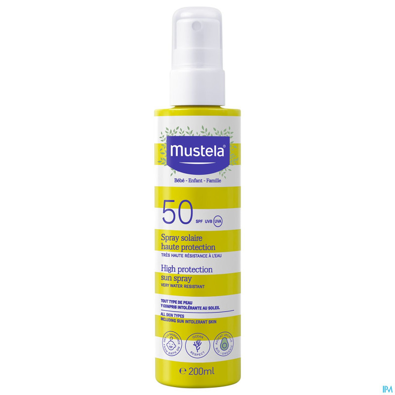 Mustela sol lait tres haute protect. ip50    200ml