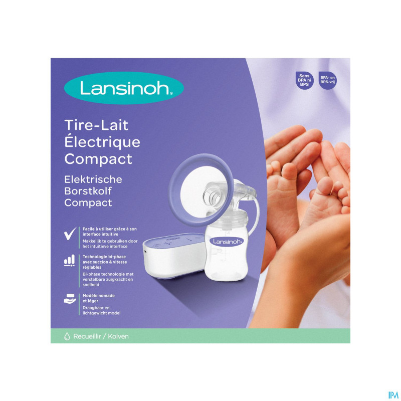 Lansinoh compact tire-lait electrique simple