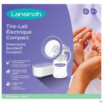 Lansinoh compact tire-lait electrique simple