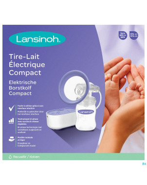 Lansinoh compact tire-lait electrique simple