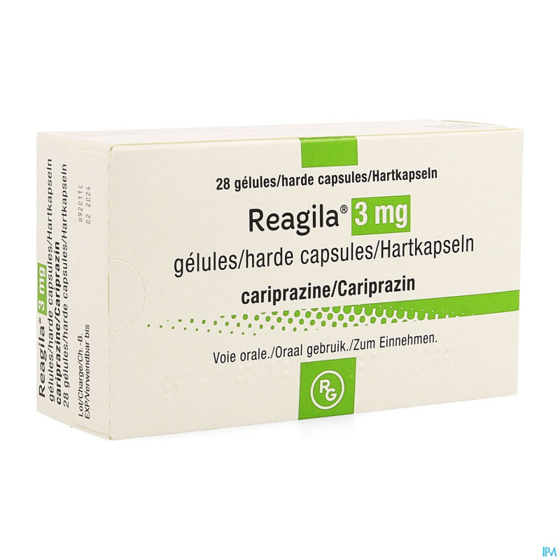 Reagila 3,0mg caps dur 28