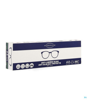 Optique lunettes a/lumiere bleu kids 4-8a horizane