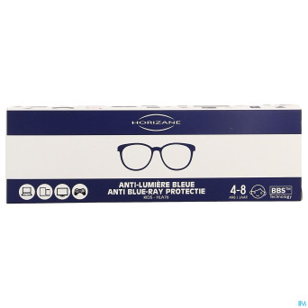 Optique lunettes a/lumiere bleu kids 4-8a horizane