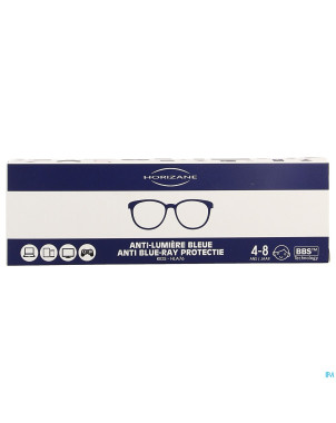 Optique lunettes a/lumiere bleu kids 4-8a horizane