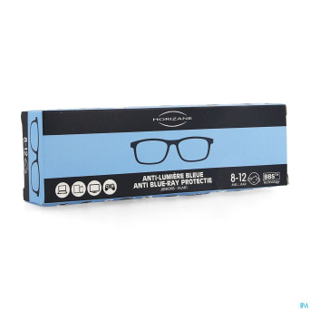 Optique lunette a/lumiere bleu 8-12a bleu horizane