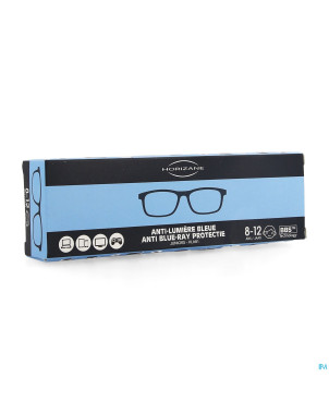 Optique lunette a/lumiere bleu 8-12a bleu horizane