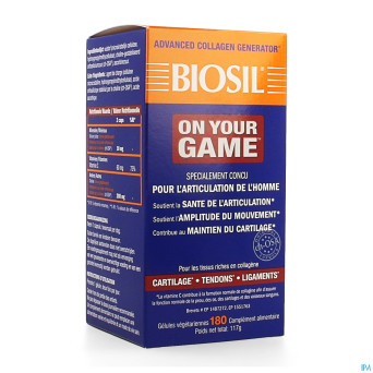 Biosil on your game    caps 180