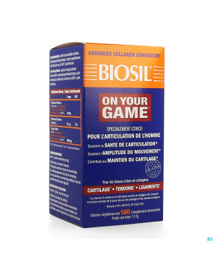 Biosil on your game    caps 180