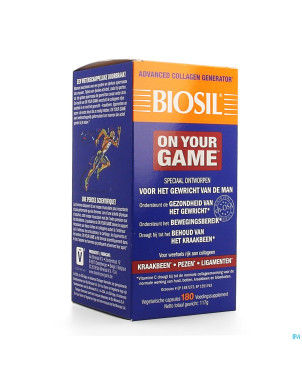 Biosil on your game    caps 180