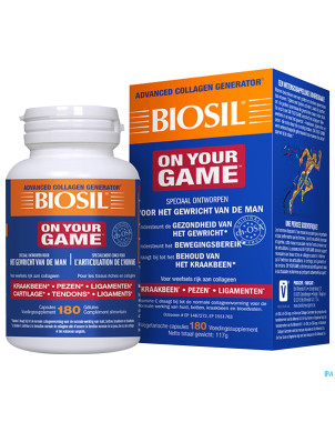 Biosil on your game    caps 180