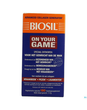 Biosil on your game    caps 180