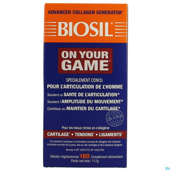 Biosil on your game    caps 180