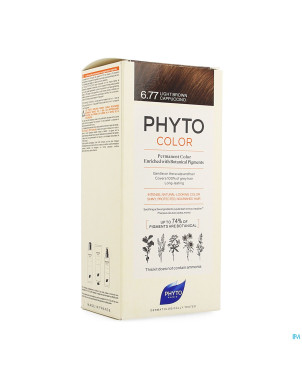 Phytocolor 6.77 marron clair cappuccino