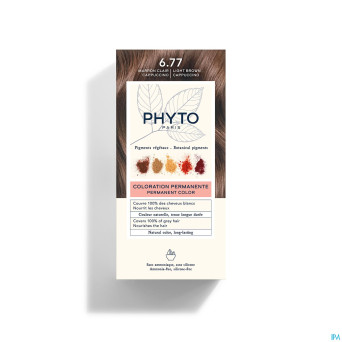 Phytocolor 6.77 marron clair cappuccino