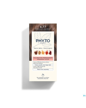 Phytocolor 6.77 marron clair cappuccino