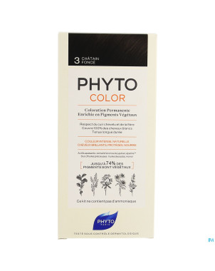 Phytocolor 3 chatain fonce