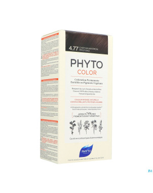 Phytocolor 4.77 chatain marron profond