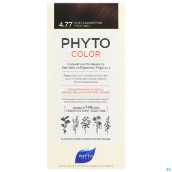 Phytocolor 4.77 chatain marron profond