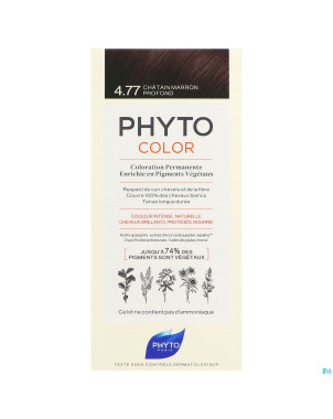 Phytocolor 4.77 chatain marron profond