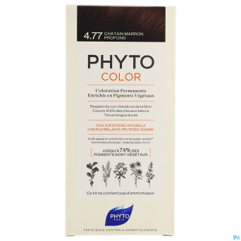 Phytocolor 4.77 chatain marron profond