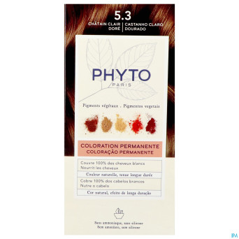 Phytocolor 5.3 chatain clair dore