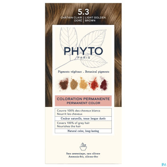 Phytocolor 5.3 chatain clair dore