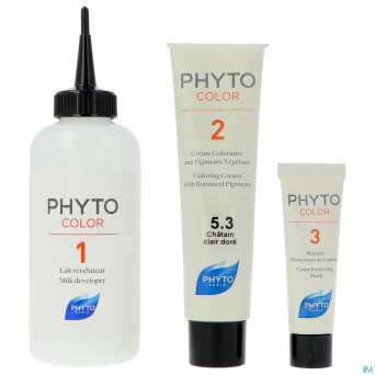 Phytocolor 5.3 chatain clair dore