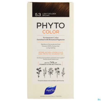 Phytocolor 5.3 chatain clair dore