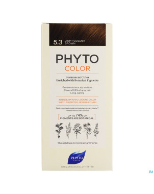 Phytocolor 5.3 chatain clair dore