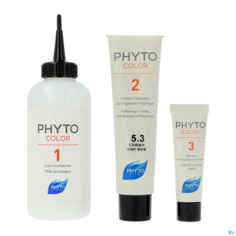 Phytocolor 5.3 chatain clair dore