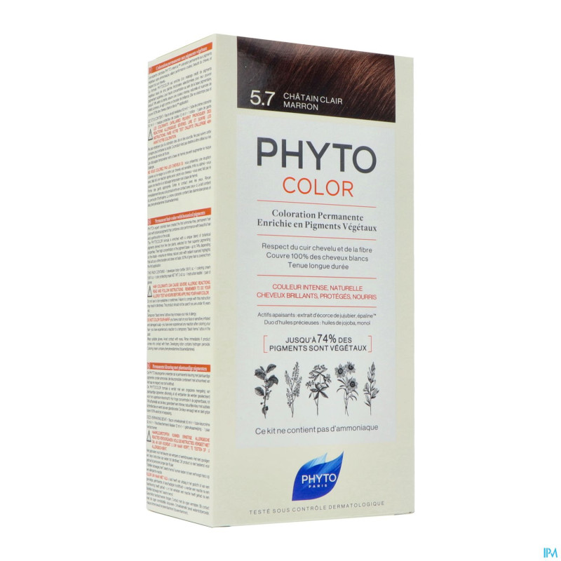 Phytocolor 5.7 chatain clair marron