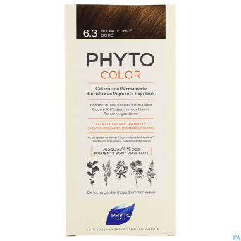 Phytocolor 6.3 blond fonce dore