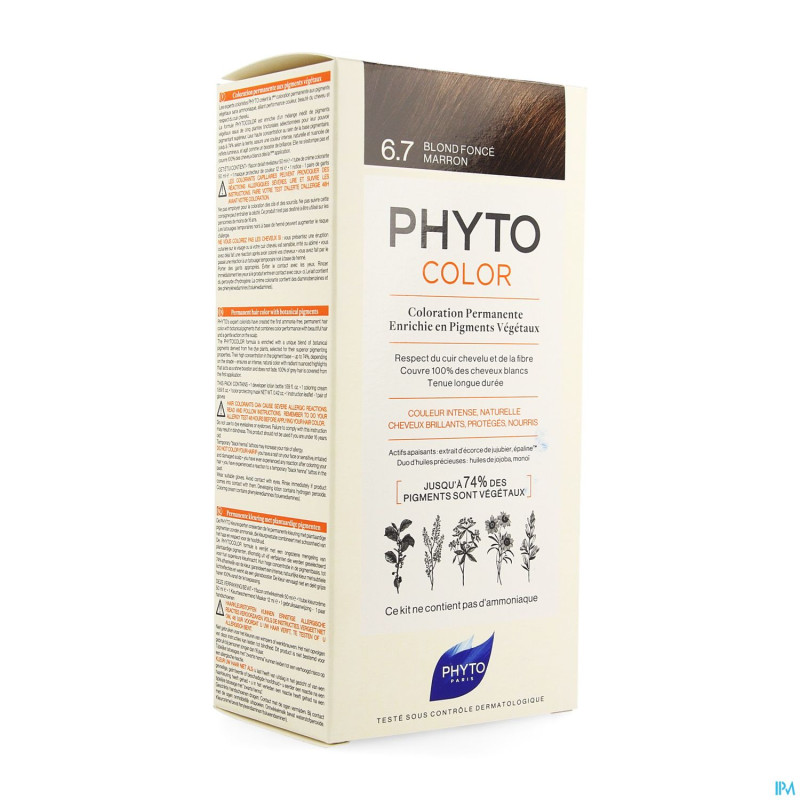 Phytocolor 6.7 blond fonce marron
