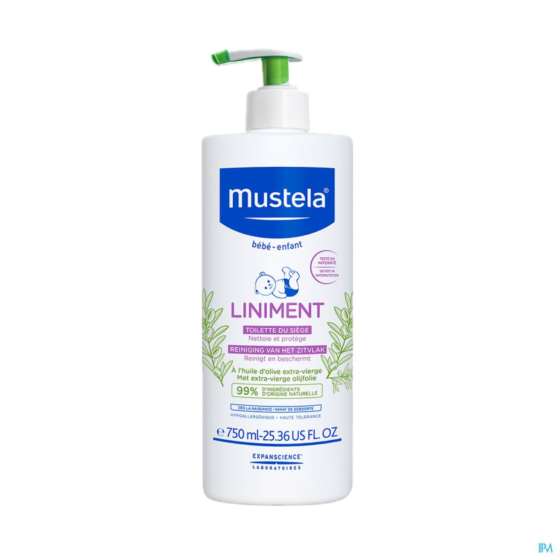 Mustela bb liniment    pompe 750ml