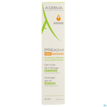 Aderma epitheliale ah duo gel huile massage   40ml