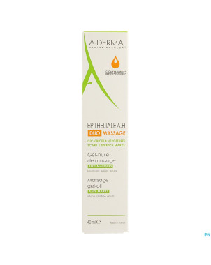Aderma epitheliale ah duo gel huile massage   40ml