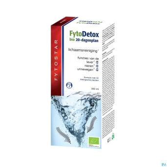 Fytostar fyto detox bio plan 20 jours fl 300ml