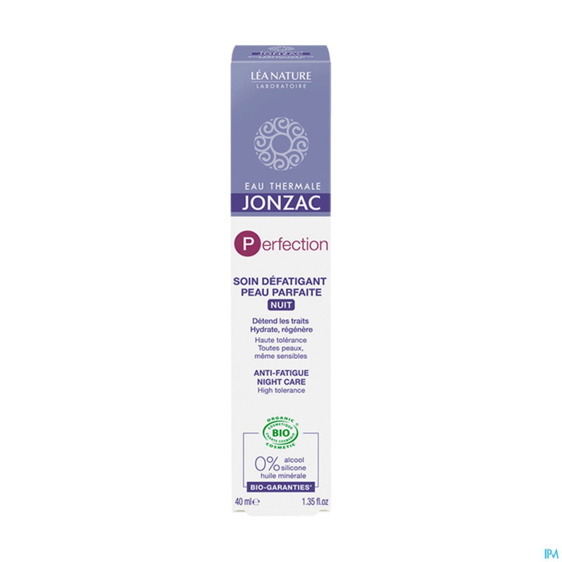 Jonzac perfection  soin defatigant nuit parf. 40ml