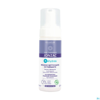 Jonzac detox mousse nettoyante oxygenante 150ml