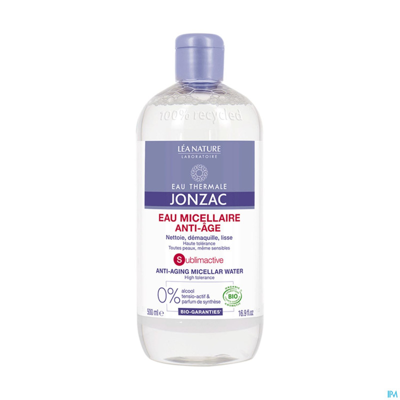 Jonzac sublimactive eau micellaire a/age 500ml