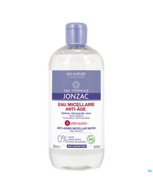 Jonzac sublimactive eau micellaire a/age 500ml