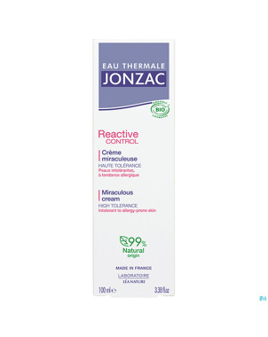 Jonzac reactive creme miraculeuse 100ml