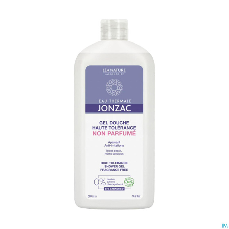 Jonzac reactive gel douche s/parfum 500ml